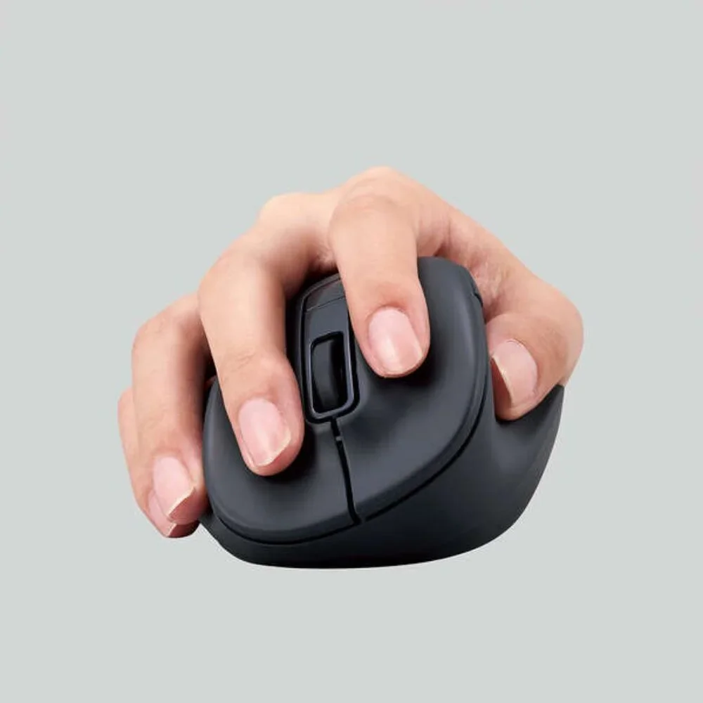 Elecom EX-G Pro Ergonomic Bluetooth Mouse (Black)